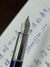 犀飛利（sheaffer）100系列鋼筆商務(wù)辦公練字筆簽字筆 生日禮物商務(wù)鋼筆 半透藍琺瑯（F尖） 曬單實(shí)拍圖