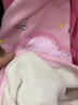 迪士尼寶寶庫洛米衣服女童衛衣春秋款2024新款女孩秋裝加絨兒童秋季連帽外套 粉色加絨加厚衛衣 160 cm 曬單實(shí)拍圖