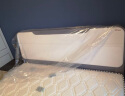 枕中梦奶油风白色实木床现代简约双人床1.8米1.5m1.35小户型卧室储物床 实木床+床头柜*1 180*200cm  箱框结构 实拍图