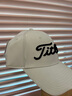 Titleist泰特利斯高爾夫球帽男25全新職業(yè)款功能帽可調(diào)節(jié)防水防曬遮陽(yáng)帽子 TH25ATPGC-10白/黑 (男女同款) 曬單實(shí)拍圖
