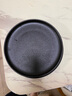 博為 黑色西餐盤(pán)磨砂牛排盤(pán)意面盤(pán)家用西餐餐具陶瓷盤(pán)子 8英寸 圓形【2個(gè)裝】 曬單實(shí)拍圖