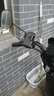 奔邦摩托車(chē)電動(dòng)車(chē)手機支架外賣(mài)專(zhuān)用手機支架自行車(chē)七星支架導航防震 【騎手】百搭黑-車(chē)把款 曬單實(shí)拍圖