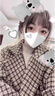 AEMAPE毛呢外套女2025春季新款時尚翻領(lǐng)寬松口袋格子短款上衣 深棕色 M 建議110斤左右 曬單實(shí)拍圖