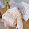 溫夕棉嬰兒滿(mǎn)月衣服禮盒實(shí)用新生兒用品套裝百天寶寶禮物周歲女 甜美公主 66cm 0-4個(gè)月 曬單實(shí)拍圖