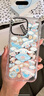CASETIFY 三麗鷗家族-Cinamoroll 大耳狗x CASETiFY聯(lián)名 咖啡廳可愛(ài)貼紙 適用于iPhone16/15/14 Plus 透明黑框 iPhone 15 Pro Max 曬單實(shí)拍圖