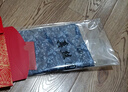 杭絲路絲巾男夏真絲小方巾領(lǐng)巾桑蠶絲圍巾爸爸老公禮物星空藍 曬單實拍圖