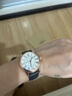 康斯登（Frederique Constant） 女裝自動系列日期顯示小秒針機械手表皮帶女表瑞士手表 FC-318MPWN3B4 曬單實拍圖