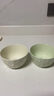 康琴（KANGQIN）奶油風(fēng)餐具DIY輕奢網(wǎng)紅新款碗碟套裝家用高顏值碗盤組合喬遷餐具 奶油黃4.7英寸飯碗1個(gè)裝 曬單實(shí)拍圖