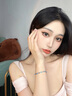 法蔻（farcoko）奢侈手鏈女士海洋之心品牌時(shí)尚飾品情人節(jié)520禮物送女友老婆 托帕石·本地倉當(dāng)/次日達(dá)不刻字 曬單實(shí)拍圖