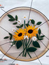 春錦秋鯉透明紗刺繡diy材料包 手工魯繡法繡掛畫創(chuàng)意禮物新手學(xué)生針線包 DIY幽香刺繡材料包 曬單實(shí)拍圖