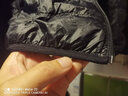 阿瑪尼（ARMANI）Emporio Armani 左胸字母logo男士羽絨服 黑色8NPB01 PN29Z L 曬單實(shí)拍圖