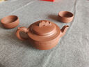 百年利永宜興純全手工紫砂壺原礦龍血砂虎嘯龍吟一壺兩杯功夫茶具泡茶壺 虎嘯龍吟套組-龍血砂 250ml 曬單實(shí)拍圖