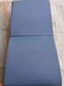 小學(xué)生午睡墊折疊瑜伽墊健身墊家用兒童午休墊小尺寸加大加寬地墊 小學(xué)生午睡墊【150*60】淡雅藍 6mm 曬單實(shí)拍圖
