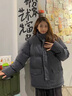 真維斯燈芯絨棉服男士冬季2024新款爆款潮牌棉衣男立領(lǐng)加厚保暖棉襖外套 咖色 L 曬單實(shí)拍圖