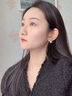 YaoYiZun戴妃真多麻珍珠耳釘女高級耳飾生日禮物輕奢耳環(huán)送女朋友禮物 真多麻灰 一對 10mm 曬單實拍圖