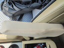 汽車(chē)座椅扶手套風(fēng)行S500風(fēng)光360/330別克GL8寶駿730中排手扶套布藝 扶手套一對 米色 曬單實(shí)拍圖