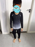維多利亞旅行者兒童運動(dòng)套裝秋冬緊身衣訓練服足球籃球服跑步健身速干衣 曬單實(shí)拍圖