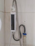 奧唯士（AIWISHE）即熱式電熱水器淋浴家用衛生間加熱器速熱洗澡機小型加熱寶快速加熱變頻恒溫免儲水 白色小屏3500W廚寶+漏保插頭 曬單實(shí)拍圖