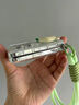 鹿純（LUCHUN）適用于新款華為nova flip手機(jī)殼nova flip小折疊屏防摔手機(jī)套帶掛繩保護(hù)套小折疊保護(hù)殼透明軟殼可 小熊透明軟殼+淺綠手提 華為 nova Flip 曬單實(shí)拍圖