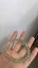 朱夢(mèng)緣天然水晶葡萄石手鏈女款綠色手串飾品送女生老婆愛(ài)人情人節禮物 單圈7mm珠徑 曬單實(shí)拍圖