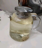 青蘋果硼硅耐熱玻璃冷水壺涼水壺玻璃扎啤壺琥珀色1.8L琥珀色高顏值 暢飲冰點壺 2L 曬單實拍圖