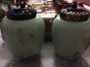 杰藝茶具 青瓷手繪茶葉罐 大號陶瓷茶葉罐子 密封軟木塞儲茶罐茶葉盒 便攜普洱紅茶茶葉罐 手繪青瓷茶葉罐-綻放 曬單實(shí)拍圖