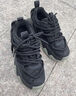 馬克華菲男鞋老爹鞋夏季新款透氣網(wǎng)面戶(hù)外男士休閑運動(dòng)鞋厚底增高鞋子男 黑色（加絨） 跟高6cm 41 標準運動(dòng)鞋尺碼 曬單實(shí)拍圖