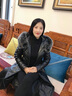 蔻伊婭羽絨服女中長(zhǎng)款2025秋冬季新款修身皮衣狐貍毛領(lǐng)連帽外套女裝 黑色【深灰狐貍毛領(lǐng)】 XL 建議115-125斤 曬單實(shí)拍圖