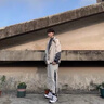 NASA RHUDE衣套裝男寬松春季青少年潮流加絨外套休閑運(yùn)動(dòng)套裝男春秋款衣服 N0713黑色(兩件套) XL (推薦體重135-155斤) 曬單實(shí)拍圖