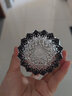 金致日式江戶(hù)切子灰色星芒杯手工雕刻威士忌酒杯酒具玻璃杯啤酒杯 單套色灰色 320ml 1只 灰色星芒 曬單實(shí)拍圖