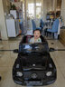 薩瑪特奔馳大G兒童電動(dòng)車(chē)四驅電瓶車(chē)玩具可坐人遙控自駕兒童節生日禮物 頂配 烤漆黑+四驅+加大鋰電+軟胎皮座 曬單實(shí)拍圖