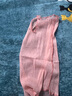 杉沓防曬脖套女夏季薄款絲巾圍脖掛耳面紗圍巾護脖子遮陽(yáng)網(wǎng)紗紗巾護臉 純色粉色 一個(gè)裝 曬單實(shí)拍圖