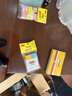 3M 便利貼 大號(hào)兩本混色裝 便條紙/報(bào)事貼/便簽紙/便簽本 狠貼 辦公用品 學(xué)習(xí)用品文具 655S-2pk-1 曬單實(shí)拍圖
