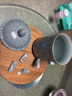 沉弗創(chuàng)意陶瓷杯龍泉青瓷辦公杯子水杯大茶杯四色可選支持定制送禮佳品 哥窯鐵線 曬單實(shí)拍圖