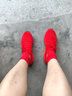 海爾斯全新碳氫馬拉松跑鞋788S碳纖維跑步鞋科技立體飛線(xiàn)針織慢跑運動(dòng)鞋 788S紅色 41 曬單實(shí)拍圖