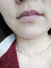 Lnieer925銀淡水珍珠波浪項鏈女簡約輕奢設(shè)計感百搭法式復(fù)古鎖骨鏈頸鏈 淡水珍珠項鏈【S925銀】 曬單實拍圖