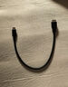西部數(shù)據(jù)適用移動硬盤配件線 電腦/手機 USB/Type C Type-C轉(zhuǎn)Micro B（約30厘米） 黑色 曬單實拍圖