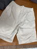 VANS范斯官方 男女情侶針織短褲溫柔燕麥色質(zhì)感拼接 燕麥色 L 曬單實(shí)拍圖