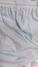 全棉時(shí)代（PurCotton）趙麗穎推薦2024夏女士涼感水光棉家居短褲 棉水碧綠 165/L 曬單實(shí)拍圖