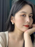 曉色仿珍珠花朵耳環(huán)小眾設(shè)計耳扣高級感耳飾女耳環(huán)女2025年新款百搭 花朵耳環(huán)E3157 曬單實拍圖