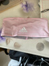 adidas健身發(fā)帶吸汗頭帶瑜伽發(fā)帶男女運動(dòng)頭巾跑步籃球羽毛球寬束發(fā)帶 香檳粉色 ADYG-30222CO 曬單實(shí)拍圖