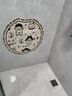 美若晨曦浴室專用地墊廁所衛(wèi)生間圓形防滑腳墊子兒童洗澡防摔硅膠卡通地墊 今天也要快樂呀-圓形浴室吸盤墊 55*55cm【柔軟無甲醛 寶寶通用】 曬單實拍圖