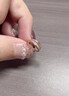 Vana莫比烏斯環(huán)銀耳環(huán)女銀耳釘耳圈耳扣七夕情人節(jié)禮物送女朋友老婆 莫比烏斯耳環(huán)【京倉發(fā)貨次日達(dá)】 曬單實(shí)拍圖