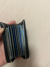 WILLIAMPOLO英皇保羅Polo小卡包男士真皮大容量多卡位防盜刷名片夾銀行卡片套 185128黑色十字紋款 曬單實(shí)拍圖