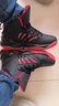 喬丹格蘭籃球鞋男鞋防水皮面運動(dòng)鞋透氣輕便高幫球鞋男子室內外減震大碼鞋 A10089黑紅 41 曬單實(shí)拍圖