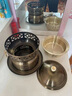 塔馳密司（touchmiss）單人銅火鍋純銅一人食小火鍋自助環(huán)保油分餐鍋酒精爐家用銅鍋商用 單人鍋 18cm 曬單實(shí)拍圖