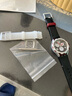 Mtin斯沃琪Swatch橡膠硅膠表帶GB274 SUOB704原創(chuàng  )炫彩手表帶男女代用 半透明 19mm 曬單實(shí)拍圖