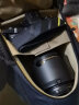 宝罗 相机包 M50单肩包m6三角包 摄影包800d单反包 适用佳能尼康微单轻便小两用双肩200D2 BL-1300二代小号蓝色 实拍图