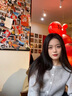DXOT2025新款慵懶風(fēng)藍(lán)色針織外套女早秋季小個(gè)子短款外搭上衣毛衣開衫 藍(lán)色 M建議95-110斤 曬單實(shí)拍圖