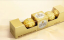 费列罗（FERRERO）榛果威化巧克力制品5粒62.5g 礼盒装婚庆喜糖伴手礼母亲节送礼 实拍图